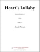 Heart's Lullaby Concert Band sheet music cover